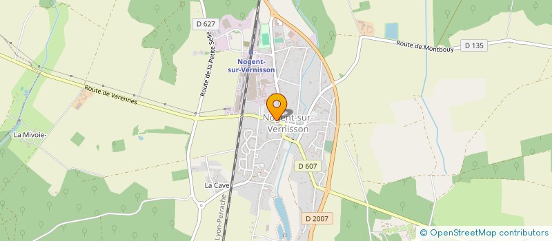 localisation de l'entreprise MADAME ELENA GOBJILA à COSNE-COURS-SUR-LOIRE