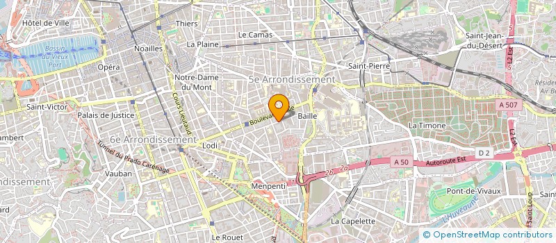 localisation de l'entreprise MADAME ELENA GUGEL à MARSEILLE