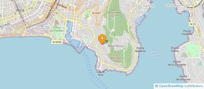 localisation de l'entreprise MADAME ELENA HILLCOAT à NICE