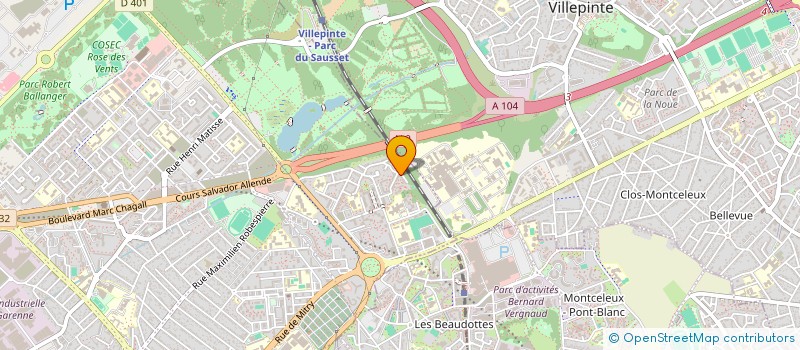 localisation de l'entreprise MADAME ELENA IMBONY  AULNAY-SOUS-BOIS