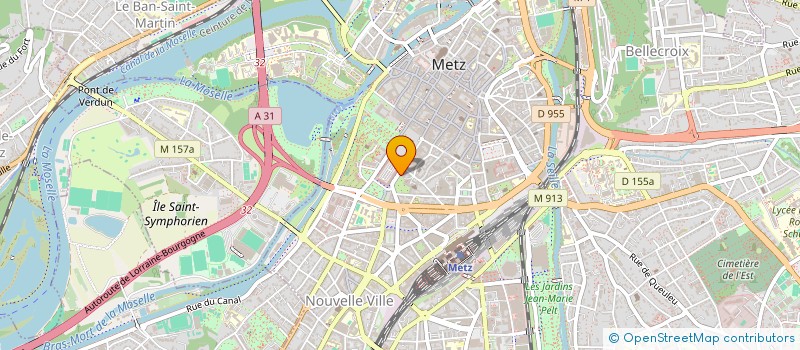 localisation de l'entreprise MADAME ELENA ISER  METZ