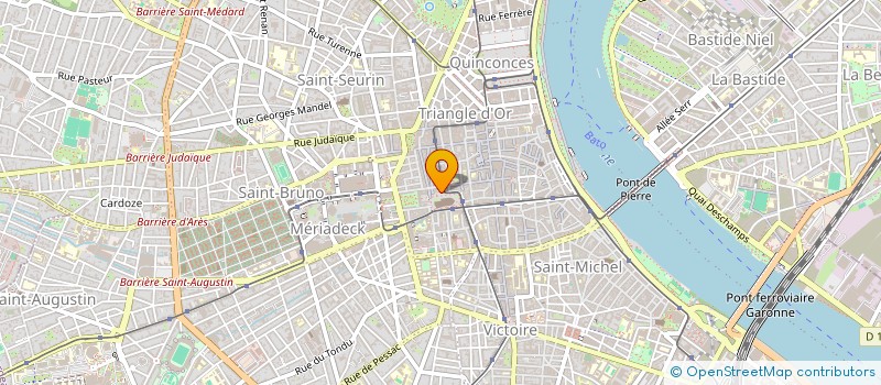 localisation de l'entreprise MADAME ELENA JOURDAN  BORDEAUX