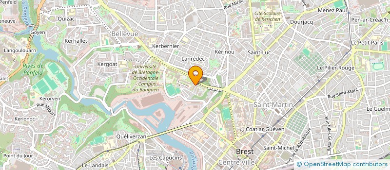 localisation de l'entreprise MADAME ELENA KOGOU NZAMBA à BREST