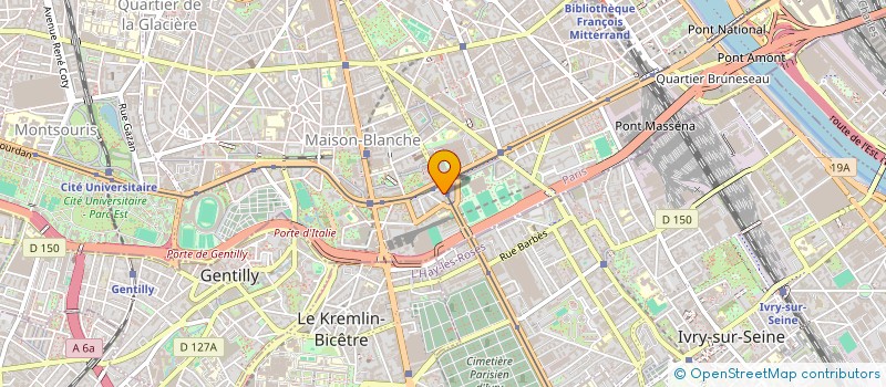 localisation de l'entreprise MADAME ELENA KRAKHMALEVA  PARIS