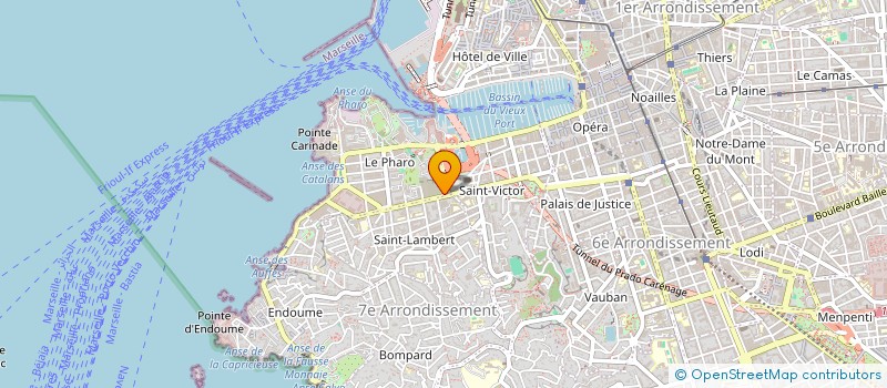 localisation de l'entreprise MADAME ELENA LORENZI à MARSEILLE