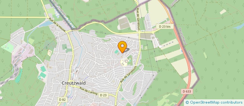 localisation de l'entreprise MADAME ELENA LUPU  CREUTZWALD