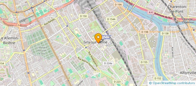 localisation de l'entreprise MADAME ELENA-MADALINA MARIN  IVRY-SUR-SEINE