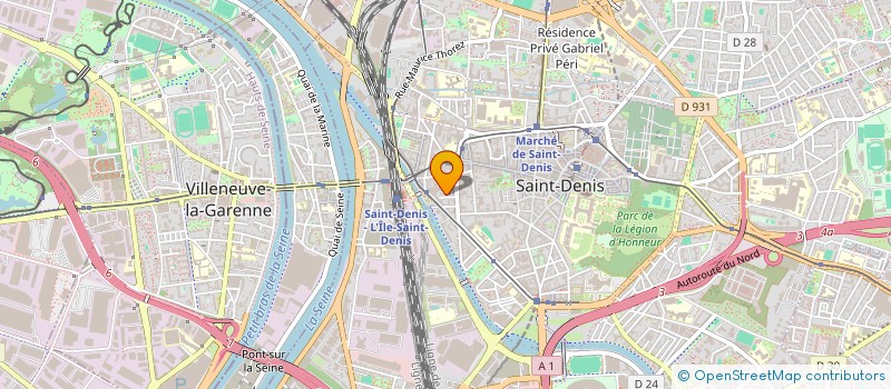 localisation de l'entreprise MADAME ELENA MANANDISE  SAINT-DENIS