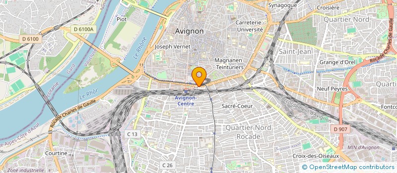 localisation de l'entreprise MADAME ELENA MANEA  AVIGNON