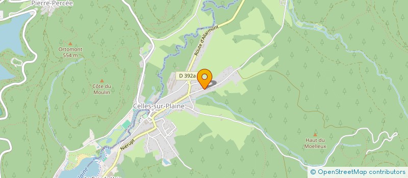 localisation de l'entreprise MADAME ELENA MARC à CELLES-SUR-PLAINE