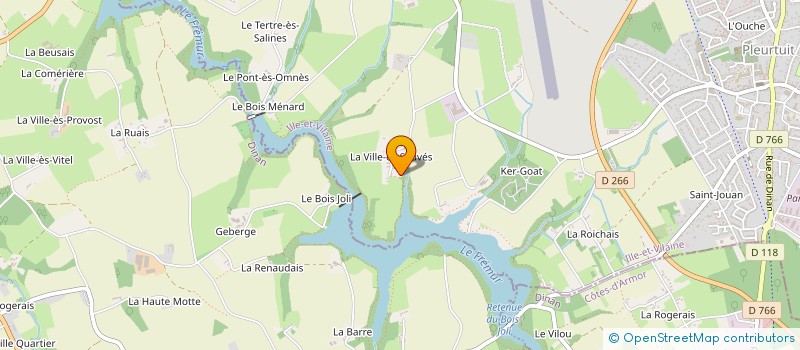 localisation de l'entreprise MADAME ELENA MARUSCEAC  PLEURTUIT