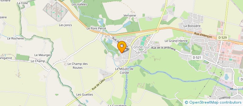 localisation de l'entreprise MADAME ELENA MENEU VENTURA à CONDE-SUR-SARTHE