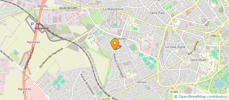 localisation de l'entreprise MADAME ELENA MERZLIAKOVA à CAEN