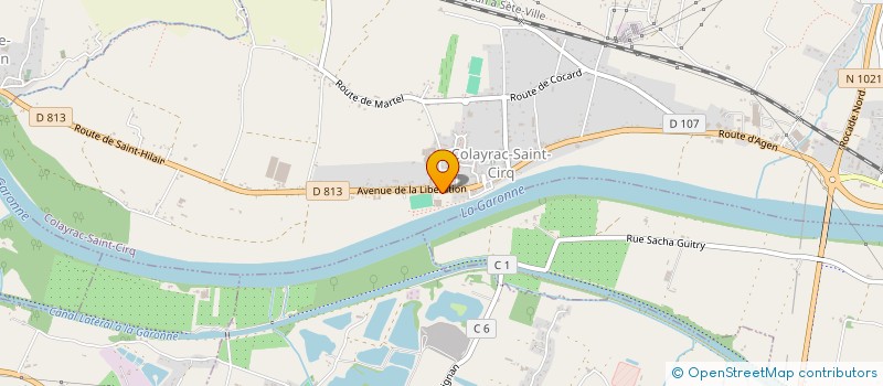 localisation de l'entreprise MADAME ELENA MICHELONI  COLAYRAC-SAINT-CIRQ