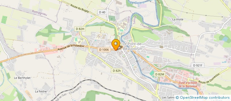 localisation de l'entreprise MADAME ELENA MIHAI  LE PONT-DE-BEAUVOISIN