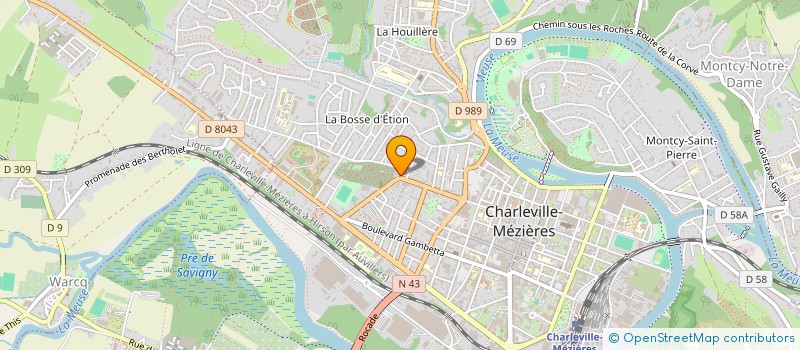 localisation de l'entreprise MADAME ELENA NEACSU  CHARLEVILLE-MEZIERES