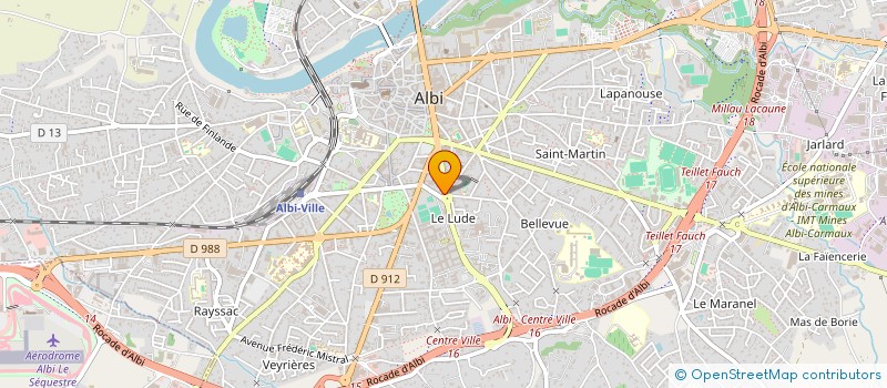 localisation de l'entreprise MADAME ELENA NOVICHKOVA à ALBI