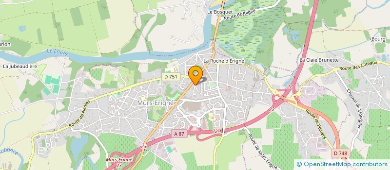 localisation de l'entreprise MADAME ELENA OKHOTNIKOVA  MURS-ERIGNE