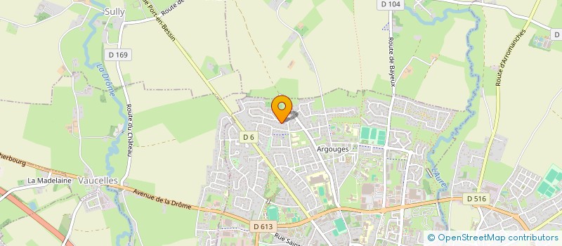 localisation de l'entreprise MADAME ELENA OTILIA CIOMAGA  BAYEUX