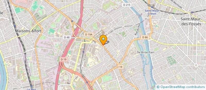 localisation de l'entreprise MADAME ELENA OURTENOVA  CRETEIL