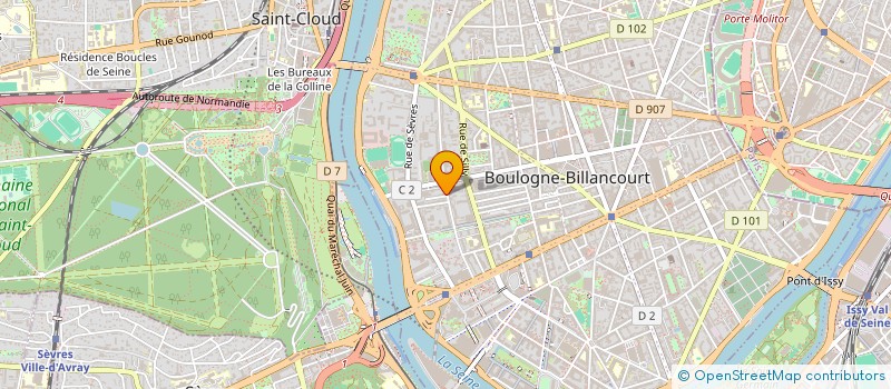 localisation de l'entreprise MADAME ELENA PALEA à BOULOGNE-BILLANCOURT
