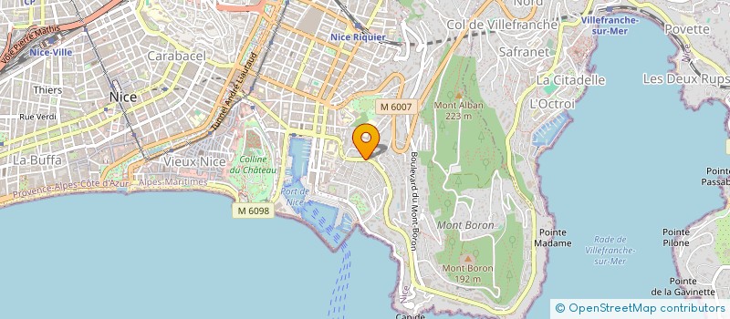 localisation de l'entreprise MADAME ELENA PARASCHIV  NICE