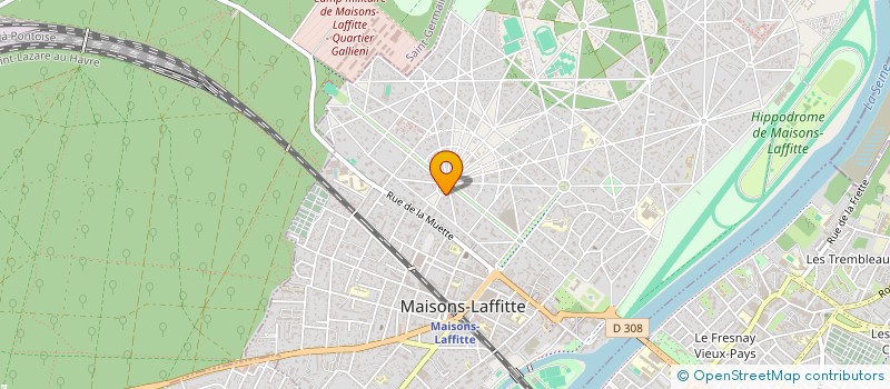 localisation de l'entreprise MADAME ELENA PASNYUK à MAISONS-LAFFITTE