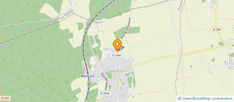 localisation de l'entreprise MADAME ELENA PERUCCHINI  MORTCERF