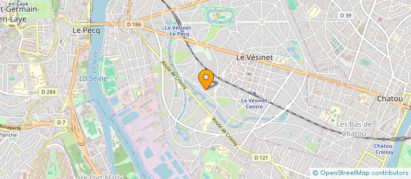 localisation de l'entreprise MADAME ELENA PIANA  LE VESINET