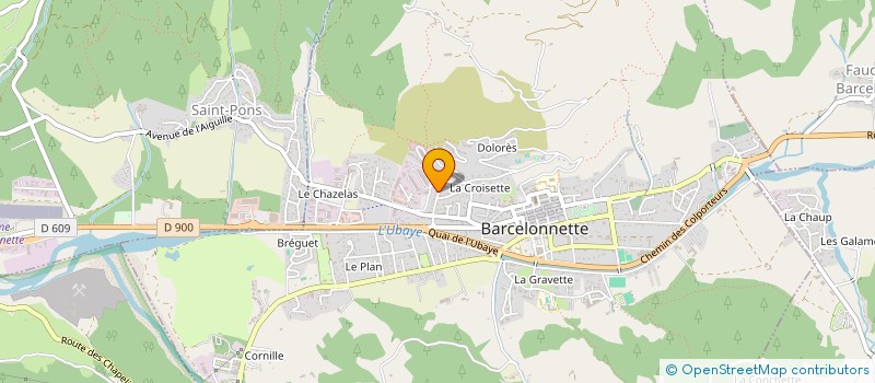 localisation de l'entreprise MADAME ELENA PICOTTI à BARCELONNETTE