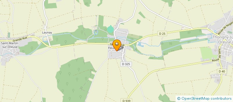 localisation de l'entreprise MADAME ELENA PIGEON  THORIGNY-SUR-OREUSE