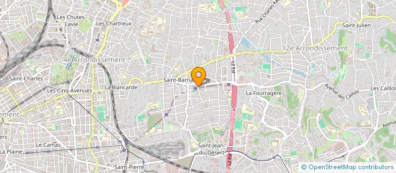 localisation de l'entreprise MADAME ELENA POGOSSIAN à MARSEILLE