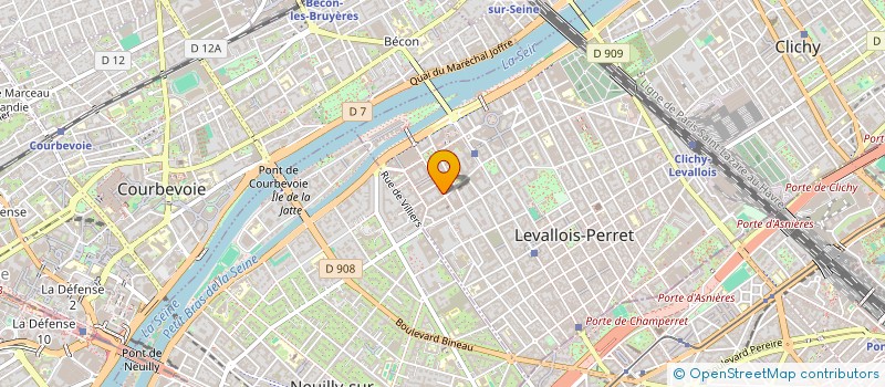 localisation de l'entreprise MADAME ELENA POSOKHOVA à LEVALLOIS-PERRET