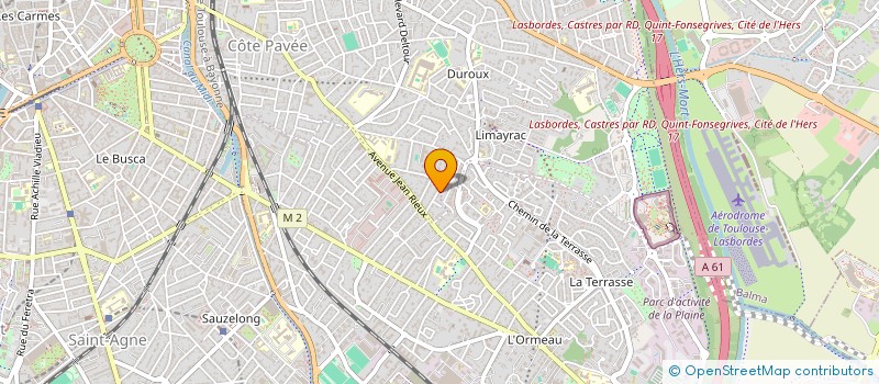 localisation de l'entreprise MADAME ELENA PUHLMANN à TOULOUSE