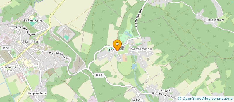 localisation de l'entreprise MADAME ELENA RADEVA  VERDERONNE