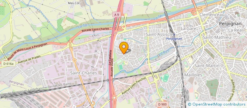 localisation de l'entreprise MADAME ELENA RAIA  PERPIGNAN