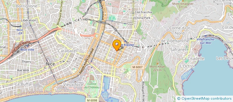 localisation de l'entreprise MADAME ELENA REPOLE à NICE