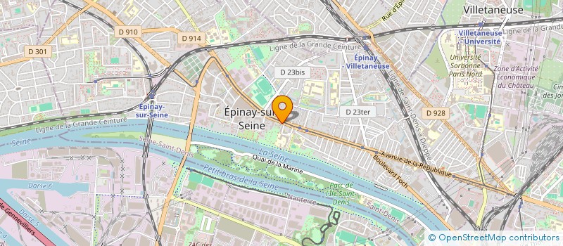 localisation de l'entreprise MADAME ELENA RODIONOVA à EPINAY-SUR-SEINE