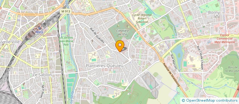 localisation de l'entreprise MADAME ELENA RUDENKO  METZ