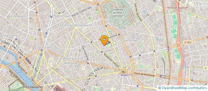 localisation de l'entreprise MADAME ELENA SCAPPATICCI  PARIS