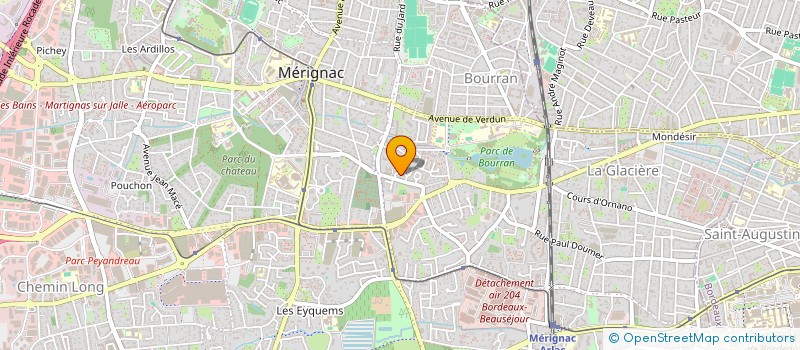 localisation de l'entreprise MADAME ELENA SERBAN-RADU  MERIGNAC