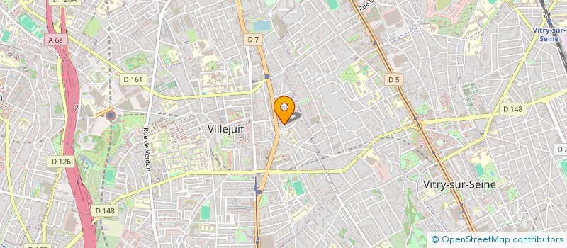 localisation de l'entreprise MADAME ELENA SIDER  VILLEJUIF