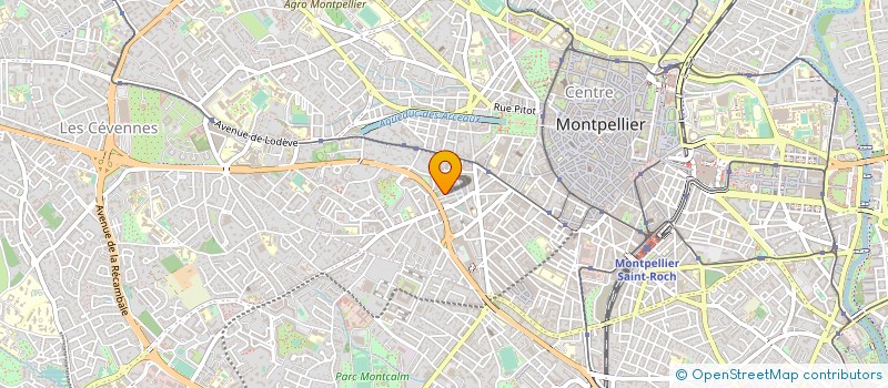 localisation de l'entreprise MADAME ELENA STOICA à MONTPELLIER