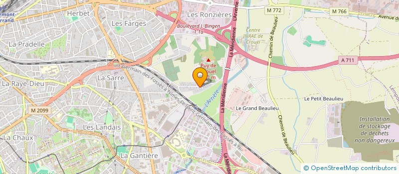 localisation de l'entreprise MADAME ELENA TARABANEANU  CLERMONT-FERRAND