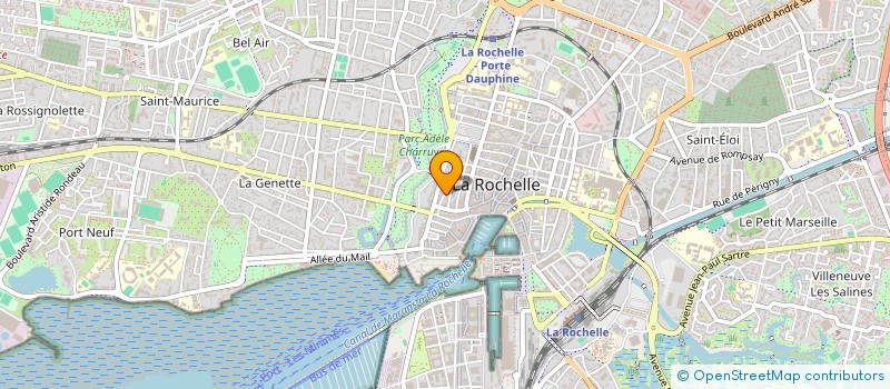 localisation de l'entreprise MADAME ELENA TETYULINA  LA ROCHELLE