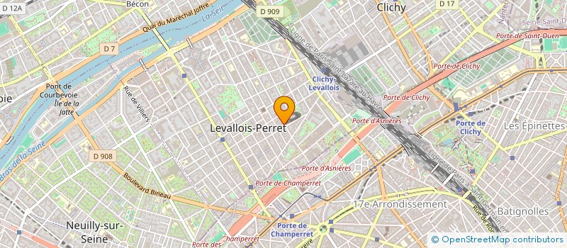 localisation de l'entreprise MADAME ELENA TIKHOMIROVA à LEVALLOIS-PERRET