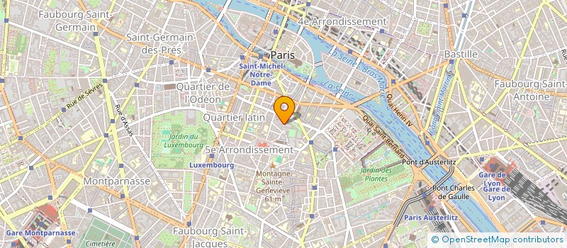 localisation de l'entreprise MADAME ELENA TINTI  PARIS