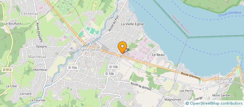 localisation de l'entreprise MADAME ELENA TOFAN à SAINT-JORIOZ