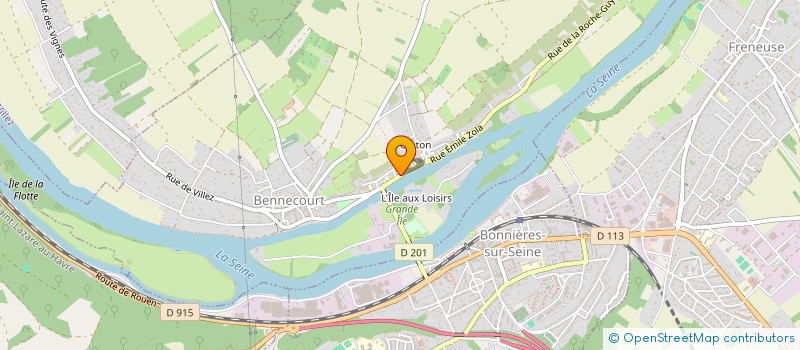 localisation de l'entreprise MADAME ELENA TROFIMOV  BENNECOURT