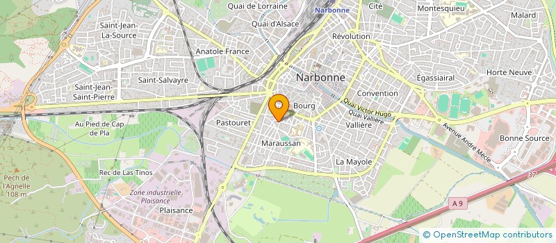 localisation de l'entreprise MADAME ELENA TROUNOVA à NARBONNE